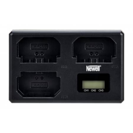 Newell TT-USB-C-NP-FZ100 - trójkanałowa ładowarka USB-C do akumulatorów Sony NP-FZ100